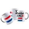 Caneca Cerâmica Bandeira Países Baixos Visitei E Amei Viagem - 1