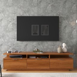 Rack Marrocos Lukaliam Móveis com Painel e Led até 75" - 8
