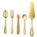 Ver imagem 7 de Faqueiro Maleta Soliges 72 Peças em Aço Inox Dourado 37X47X17cm