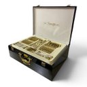 Ver imagem 3 de Faqueiro Maleta Soliges 72 Peças em Aço Inox Dourado 37X47X17cm