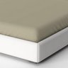 Lençol Acácia Queen Liso Avulso Com Elástico 01 Peça Caqui - 3