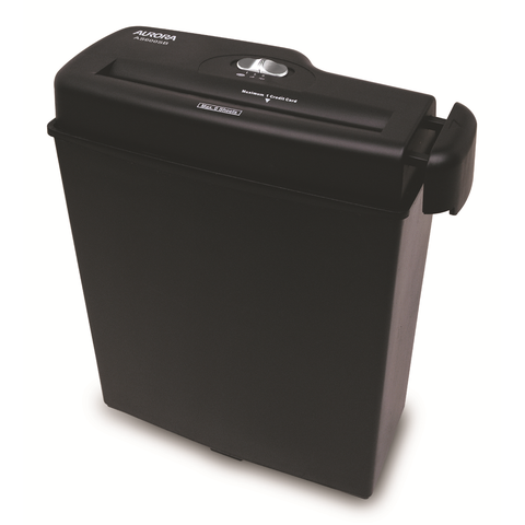 Fragmentadora De Papel Aurora Com Cesto As600sb-2 Preta 220V