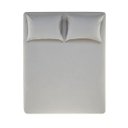Ver imagem 1 de Lençol com Elástico King Karsten 150 Fios 100% Algodão com Fronha Nuance Cinza Névoa
