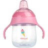 Copo de Treinamento Pimpolho Bico de Silicone Antivazamento 240ML ROSA/SORVETE - 1