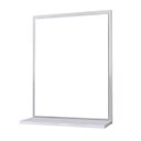 Ver imagem 2 de Espelho para Banheiro Boreal 46 x 35cm Branco com Prateleira