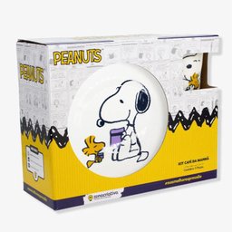 Kit 3 Peças Bowl, Caneca e Prato Snoopy Zonacriativa Kit Alimento - 6