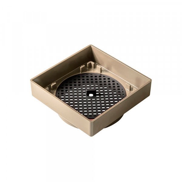 Ralo Oculto Invisível Bege com Encaixe Universal 10x10 - 3