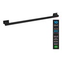 Ver imagem 6 de Kit Banheiro 6 Peças Inox Preto Fosco - Kromus Kitrt6b