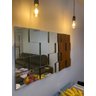 Espelhos de Vidro Decorativo 126x72cm Liverpool Montável para Sala Quarto Cozinha com Mdf - 6