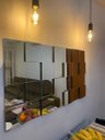Ver imagem 6 de Espelhos de Vidro Decorativo 126x72cm Liverpool Montável para Sala Quarto Cozinha com Mdf