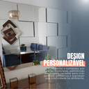 Ver imagem 4 de Espelhos de Vidro Decorativo 126x72cm Liverpool Montável para Sala Quarto Cozinha com Mdf