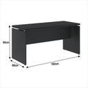 Ver imagem 4 de Conjunto de Escritório Office 2 Peças Mesa e Balcão Buffet Oslo