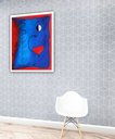 Ver imagem 1 de Quadro Decorativo Bailarina Miró - 70x50cm:moldura Preta