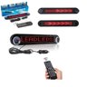 LETREIRO PAINEL LED DE MENSAGENS DIGITAL UBER CARRO CAMINHAO ONIBUS DISPLAY PROGRAMAVEL CONTROLE REM - 1