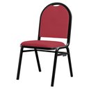 Ver imagem 3 de Cadeira Hoteleira Auditório Empilhável Sintético M23 - Mpozenato Cinza