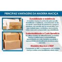 Ver imagem 6 de Conjunto: Mesa Sala Jantar Londrina Curvo 120cm + 4 Cadeiras Pietá Naturale - Linho Bege Rufato