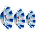 Ver imagem 2 de Kit Bacia Plastica Siliconada Pmg 28cm | 33cm | 37cm - Colorida Redonda Estampada Um Charme - Panami