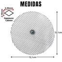 Ver imagem 3 de Tela Protetora para Ralo Grelha Redondo 15x15 em Alumínio