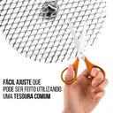 Ver imagem 5 de Tela Protetora para Ralo Grelha Redondo 15x15 em Alumínio