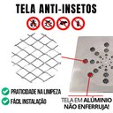 Ver imagem 4 de Tela Protetora para Ralo Grelha Redondo 15x15 em Alumínio