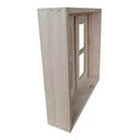 Ver imagem 2 de Janela Vitro de Madeira P/ Banheiro Modelo Vidro Quadriculado 60x60