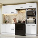 Ver imagem 1 de Armário de  Cozinha Completa 270cm Branco Agata Madesa 08