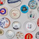 Ver imagem 2 de Kit 10 Suportes Mola Pratos até 30cm Decorativo Parede
