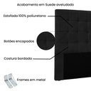 Ver imagem 3 de Cabeceira Queen 160cm Sonhare Suede - Lucadi Home