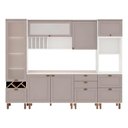 Ver imagem 1 de Armário de Cozinha Genialflex Iluminata Liz Branco Fendi