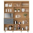 Ver imagem 3 de Kit Cozinha Nobreza com 5 Portas 2 Gavetas 160cm Nesher