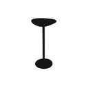 Ver imagem 2 de Mesa Lateral Wing Baixa Organica 39x34cm Decoração Moderna:preto