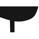 Ver imagem 4 de Mesa Lateral Wing Baixa Organica 39x34cm Decoração Moderna:preto