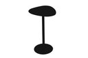 Ver imagem 1 de Mesa Lateral Wing Baixa Organica 39x34cm Decoração Moderna:preto