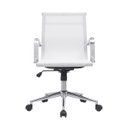 Ver imagem 6 de Kit 4 Cadeiras de Escritório Diretor Eames em Tela - Branca