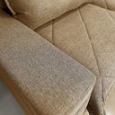 Ver imagem 5 de Sofá de Canto Tera Gold 4 Lugares Reclinável 452cm Bege Linho