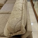 Ver imagem 4 de Sofá de Canto Tera Gold 4 Lugares Reclinável 452cm Bege Linho