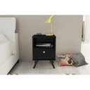 Ver imagem 1 de Mesa de Cabeceira 1 Gaveta Rt 3019 Preto