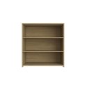 Ver imagem 4 de Armário Aéreo 2 Portas Vidro Reflecta Linha Valência Amadeirado Claro 100% MDF Casamia
