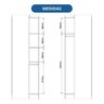 Guarda-roupa Modulado 3 Peças Infinity - 10