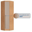 Ver mais imagens de Guarda-Roupa Modulado 3 Peças Infinity Marrom/Cedro/Duna Line
