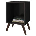 Ver imagem 2 de Mesa de Cabeceira Retrô com Nicho Rt 3013 Preto