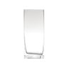 VASO VIDRO BASIC CLEAR LONG SQUARE TRANSPARENTE 10X10X25 CM - 1