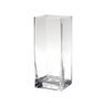 VASO VIDRO BASIC CLEAR LONG SQUARE TRANSPARENTE 10X10X25 CM - 3