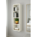 Ver imagem 2 de Closet Nicho Estante Sapateira Supenso de Parede Aberto Madeira Mdf:branco