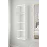 Closet Nicho Estante Sapateira Supenso de Parede Aberto Madeira Mdf:branco - 4