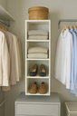 Ver imagem 1 de Closet Nicho Estante Sapateira Supenso de Parede Aberto Madeira Mdf:branco