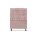 Ver imagem 2 de Cabeceira de Cama Box Solteiro 90 Cm Dunas - Veludo Rose.