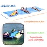 Tapete Flutuante Gigante Plataforma Nautica Alça Transporte Ancoragem Barco Escuna Praia Mar Piscina - 6