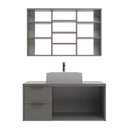 Ver imagem 4 de Conjunto para Banheiro Lumina 100 c/ LED Cimento/Cimento