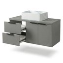 Ver imagem 5 de Conjunto para Banheiro Lumina 100 c/ LED Cimento/Cimento